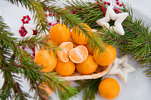 Вкусные мандарины на праздничной ярмарке «К Новому году!»